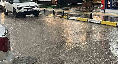 Çorum'da sağanak hayatı olumsuz etkiledi
