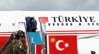 Cumhurbaşkanı Erdoğan Kazakistan'a gitti
