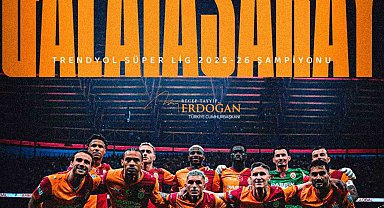 Cumhurbaşkanı Erdoğan'dan Galatasaray'a tebrik mesajı