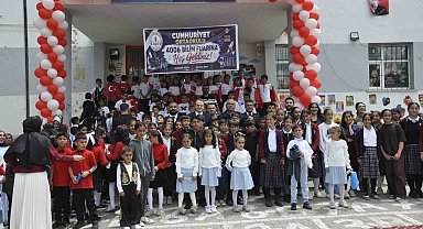 Cumhuriyet İlk ve Ortaokulu'nda 'Bilim ve Sanat Şöleni' düzenlendi