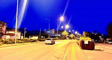 D-400 karayolundaki hasar onarıldı, yol trafiğe açıldı