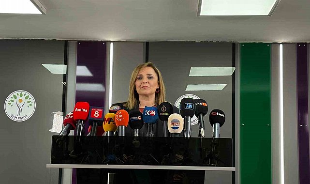 DEM Parti Sözcüsü Doğan: "İnsanlar barışa öylesine saygı duyuyor ki bulundukları her yerden buna ses vermek istiyorlar"