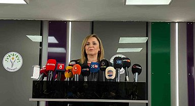 DEM Parti Sözcüsü Doğan: "İnsanlar barışa öylesine saygı duyuyor ki bulundukları her yerden buna ses vermek istiyorlar"