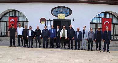 Demiryol-İş heyetinden MESOB'a tebrik ziyareti