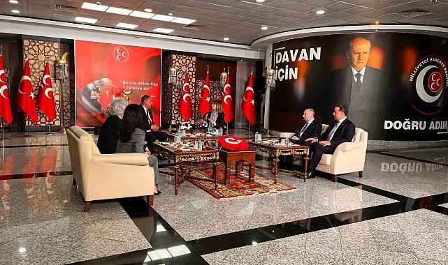 Demokratik Sol Parti'den MHP'ye bayram ziyareti
