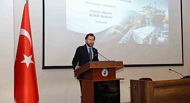 DENİB Başkanı Uğurlu üniversitelilerle deneyimlerini paylaştı
