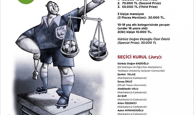 Denizli Büyükşehirin karikatür yarışmasına yoğun ilgi