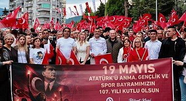 Denizli'de 19 Mayıs coşkusu Manga ile zirveye ulaştı