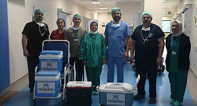Denizli'de 2 organ bağışı 7 hastaya umut oldu