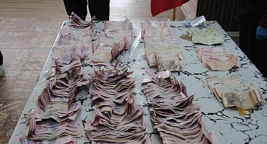 Dilencinin üzerinden çıkan para şaşırttı