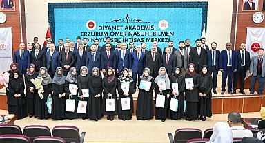 Dini Yüksek İhtisas Eğitim Merkezi dördüncü dönem mezunlarını verdi