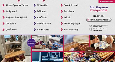DİSMEK'ten 15 yeni kurs