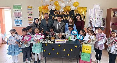 Diyadin'de miniklerden okuma bayramı etkinliği