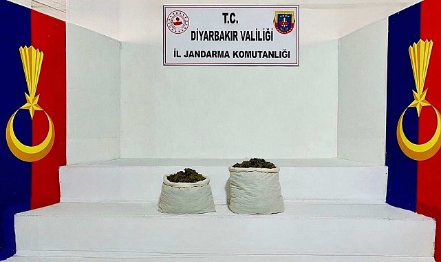 Diyarbakır'da 198 kilo esrar ele geçirildi
