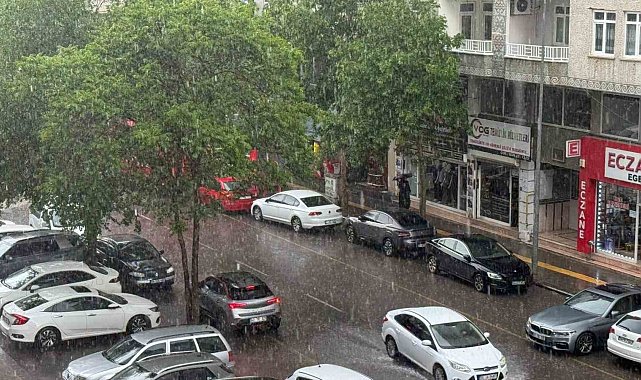 Diyarbakır'da sağanak etkili oldu