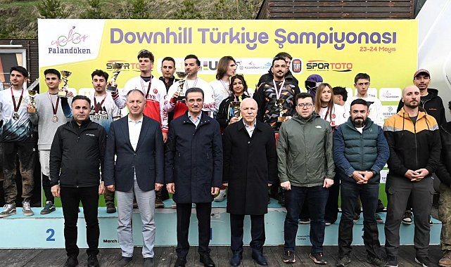 Downhill Türkiye Şampiyonası'nda madalyalar sahibini buldu