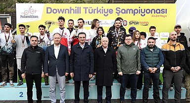 Downhill Türkiye Şampiyonası'nda madalyalar sahibini buldu