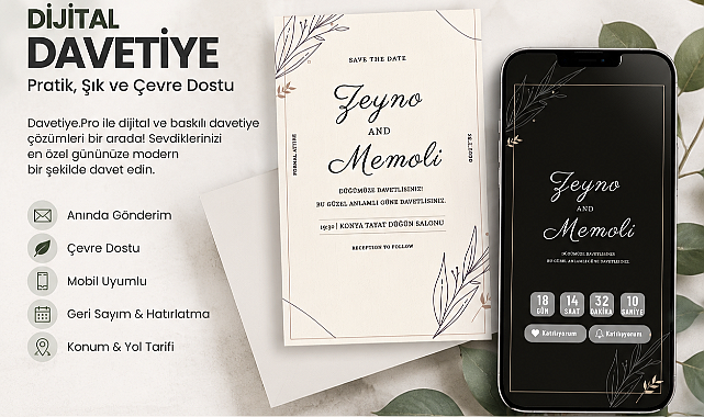 Düğün Davetiyesi ve Dijital Davetiye – Davetiye.pro
