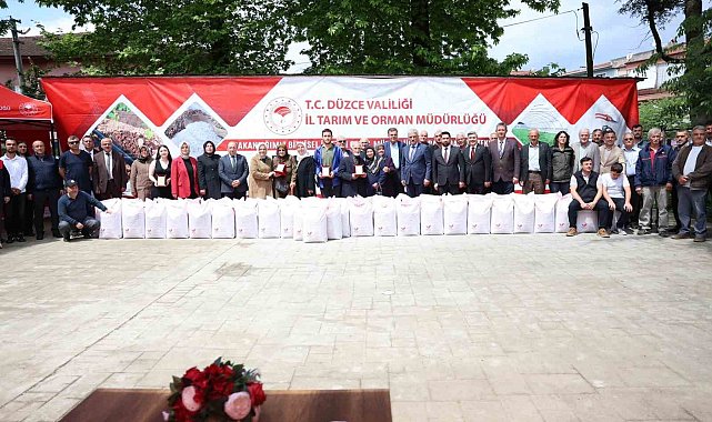 Dünya Çiftçiler Günü'nde üreticilere tohum desteği