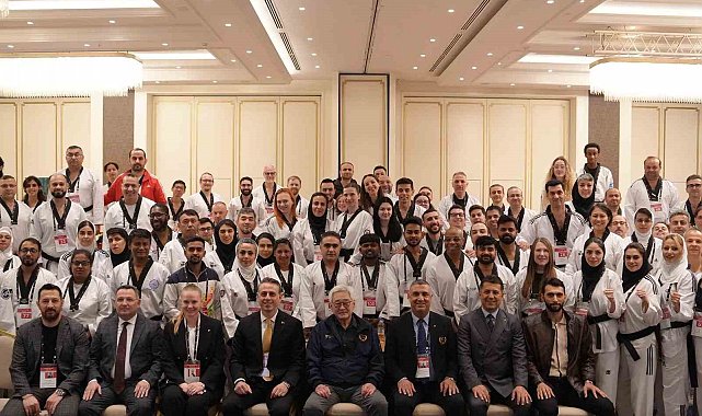 Dünya Taekwondo Federasyonu Başkanı Chungwon Choue Türkiye'de