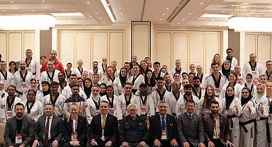 Dünya Taekwondo Federasyonu Başkanı Chungwon Choue Türkiye'de
