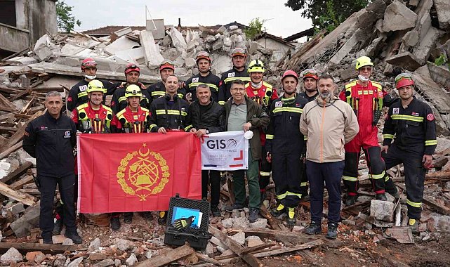 Düzce İtfaiyesi'ne Fransa'dan arama kurtarma desteği