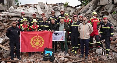 Düzce İtfaiyesi'ne Fransa'dan arama kurtarma desteği