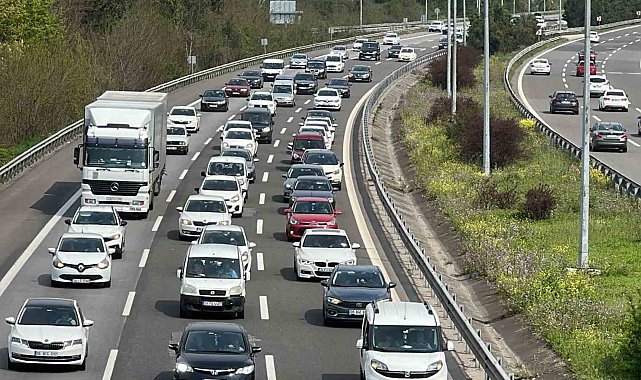 Düzce'de araç sayısı 164 bini geçti
