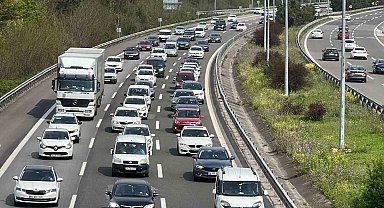 Düzce'de araç sayısı 164 bini geçti