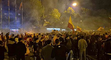 Düzceliler Galatasaray'ın şampiyonluğunu kutladı