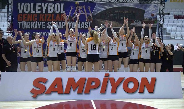 Eczacıbaşı Genç Kız Takımı, Türkiye şampiyonu oldu