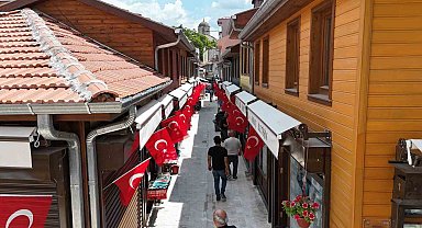 Edirne'de 'Dar Çarşı'ya tarihi dokunuş: 52 dükkan yenilendi