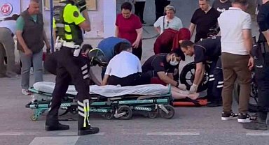 Edirne'de iki motosikletin çarpıştığı kazada 2 genç kız yaralandı