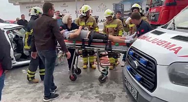 Edirne'de iki otomobil çarpıştı: 1 yaralı