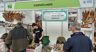 Edremit'in el yapımı bıçakları dünya vitrininde