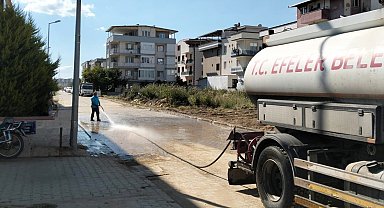Efeler Belediyesi'nden yaşanan olumsuzluğa hızlı müdahale