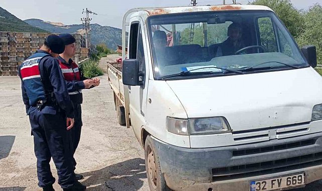 Eğirdir'de bayram öncesi hayvan sevklerine sıkı denetim