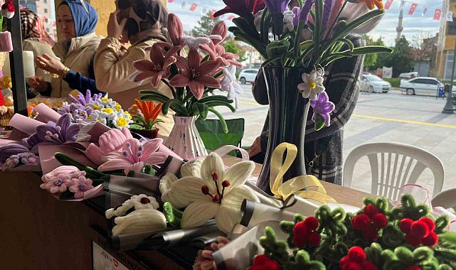 El emeği ürünler tezgaha çıktı: Kadın üreticiler aile ekonomisine katkı sağlıyor
