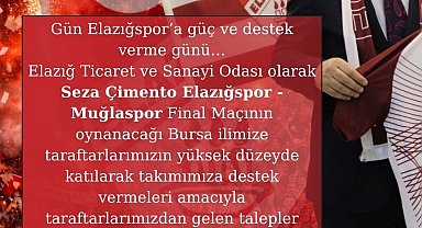 Elazığ TSO Başkanı Alan'dan taraftarlara 10 otobüs