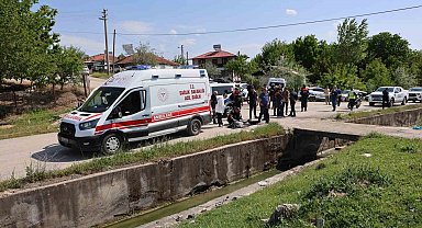 Elazığ'da bir şahıs, sulama kanalında ölü bulundu