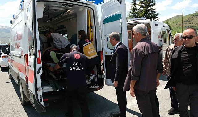 Elazığ'da otomobil aydınlatma direğine çarptı: 1'i bebek 4 yaralı
