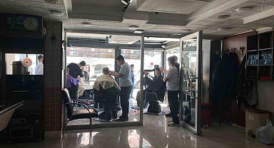 Elektrik kesintisi Mamak esnafını durduramadı