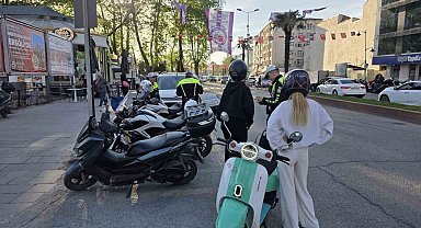 Ereğli'de motosiklet denetimi: Trafik ekipleri göz açtırmadı