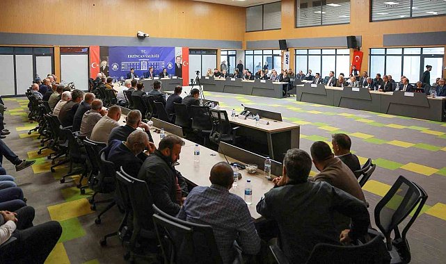 Erzincan'da Köylere Hizmet Götürme Birliği Meclis Toplantısı yapıldı