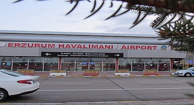 Erzurum Havalimanı'nda nisan ayında 92 bin 107 yolcuya hizmet verildi