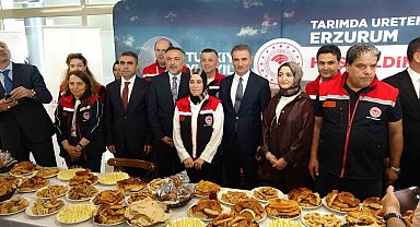 Erzurum'da "tam buğday ekmeği yaygınlaştırma kampanyası" tanıtım toplantısı düzenlendi