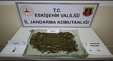 Eskişehir'de jandarmadan uyuşturucu operasyonu