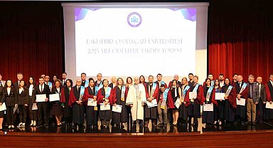 ESOGÜ 2025 yılı ödülleri sahiplerini buldu