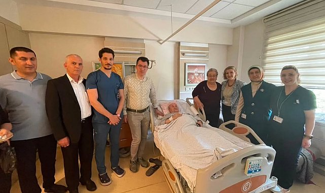 ESOGÜ hastanesi yönetiminden hasta ve çalışanlara bayram ziyareti