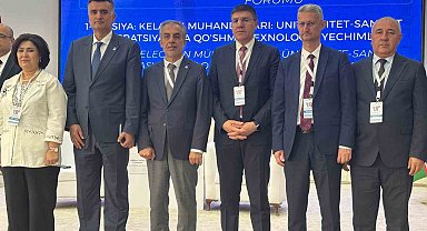 EÜ Rektörü Prof. Dr. Musa Alcı "Özbekistan-Türkiye 4. Rektörler Forumu"na katıldı